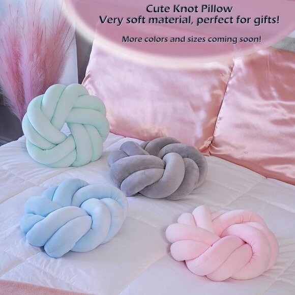 11 Inch Round Pillow Cushion Decorative for Bed Decorative Throw for Couch - Picture 4 of 6